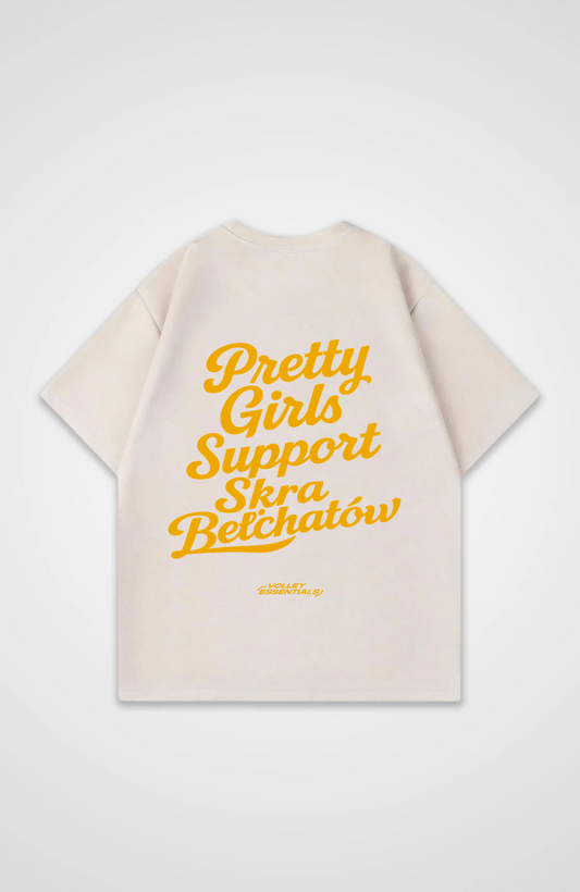 Pretty Girls Support Skra Bełchatów Oversized Shirt