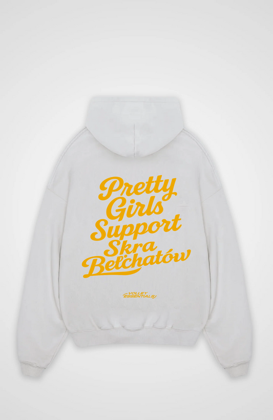Pretty Girls Support Skra Bełchatów Oversized Hoodie