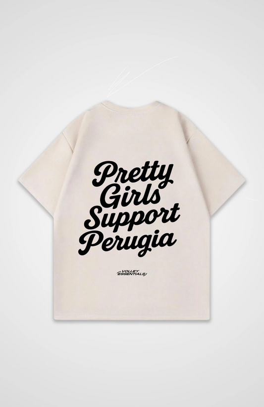 Pretty Girls Support Perugia
  Oversized Shirt